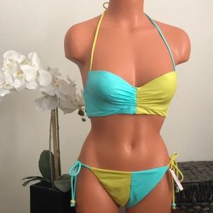 Victoria’s Secret Colorblock Bikini 32C/M